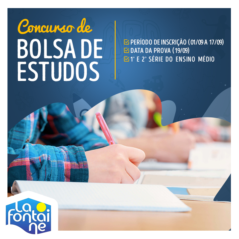 Bolsa de Estudos - Escola La Fontaine